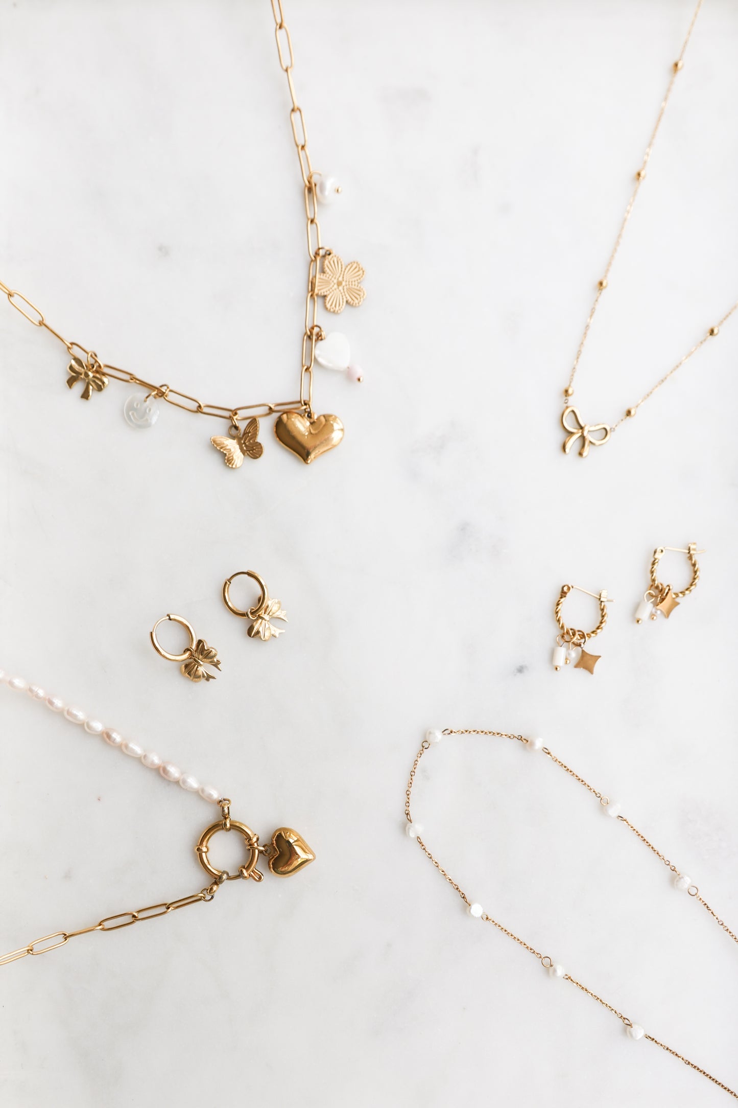 Paperclip Large Charm Necklace