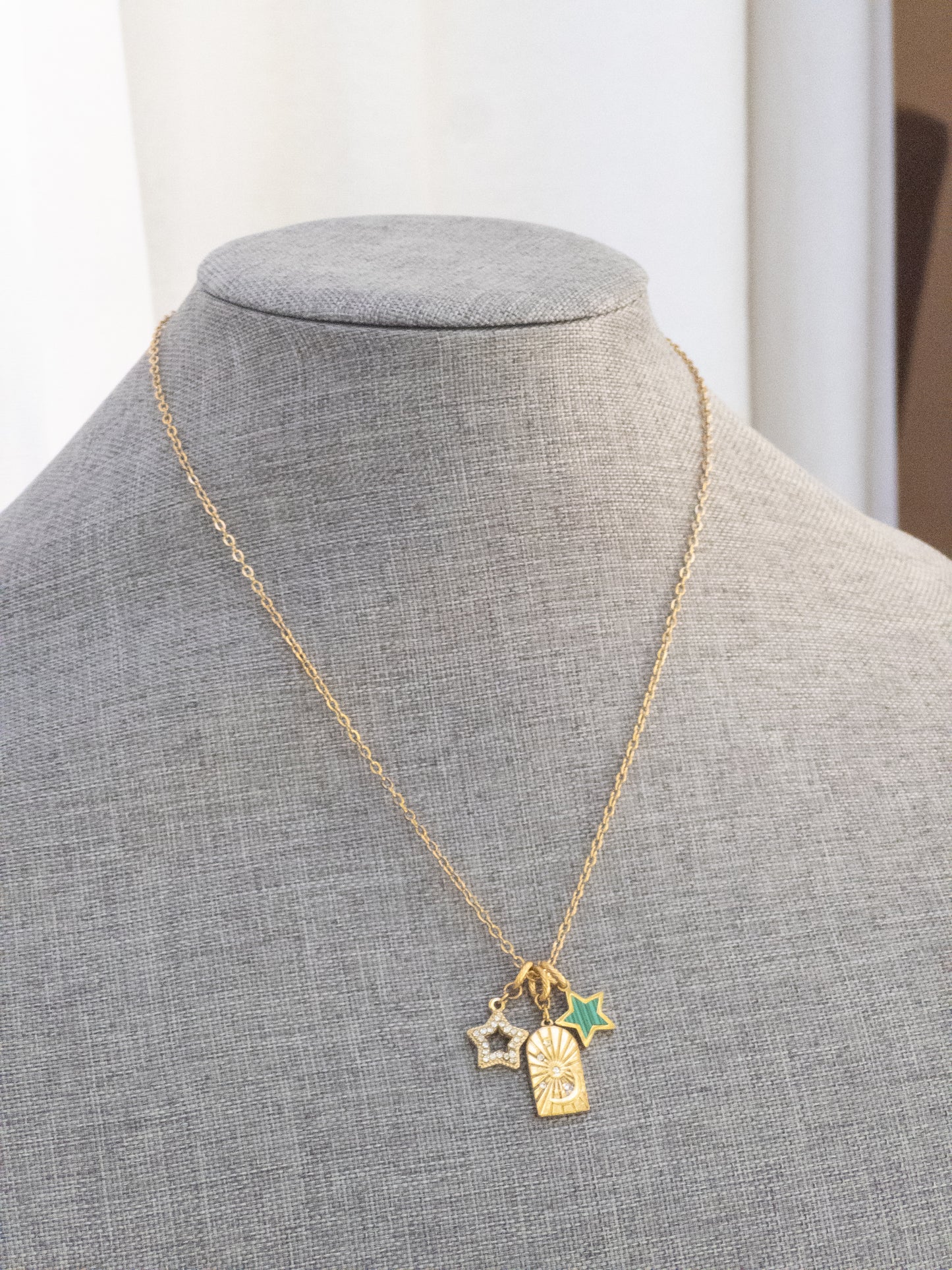 Rhinestone Celestial Arch Charm