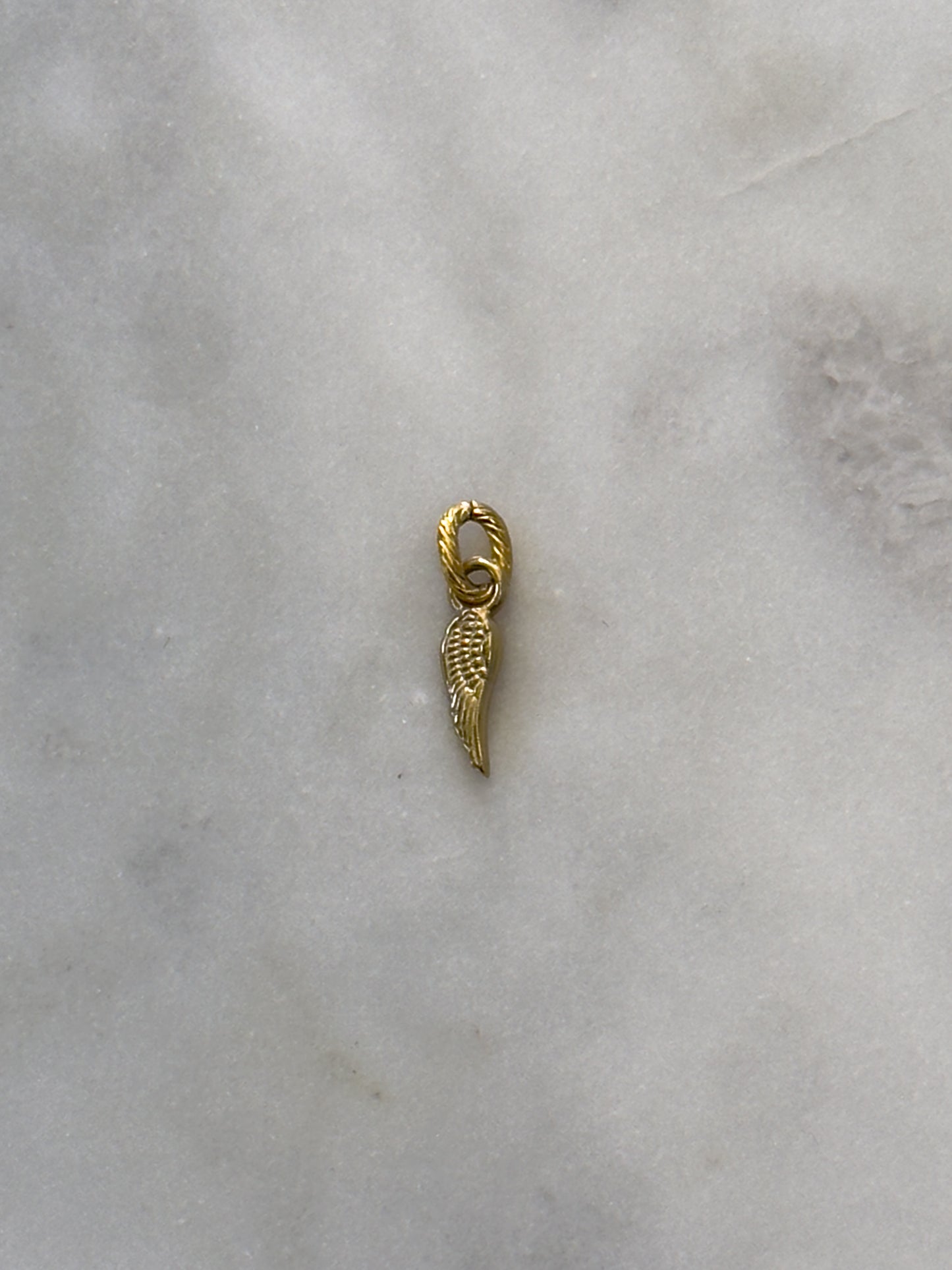 Teeny Feather Charm