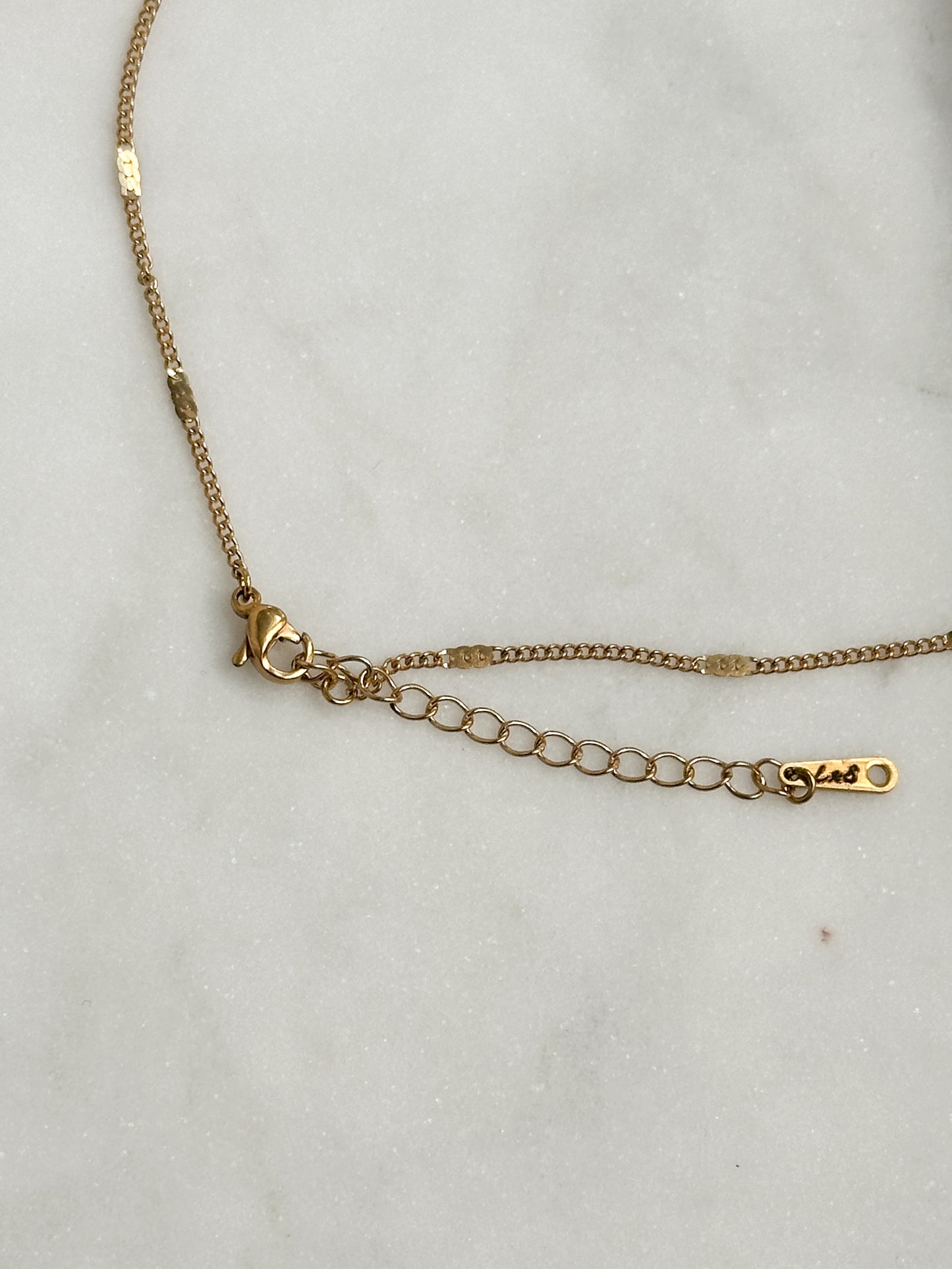 Dapped Curb Chain