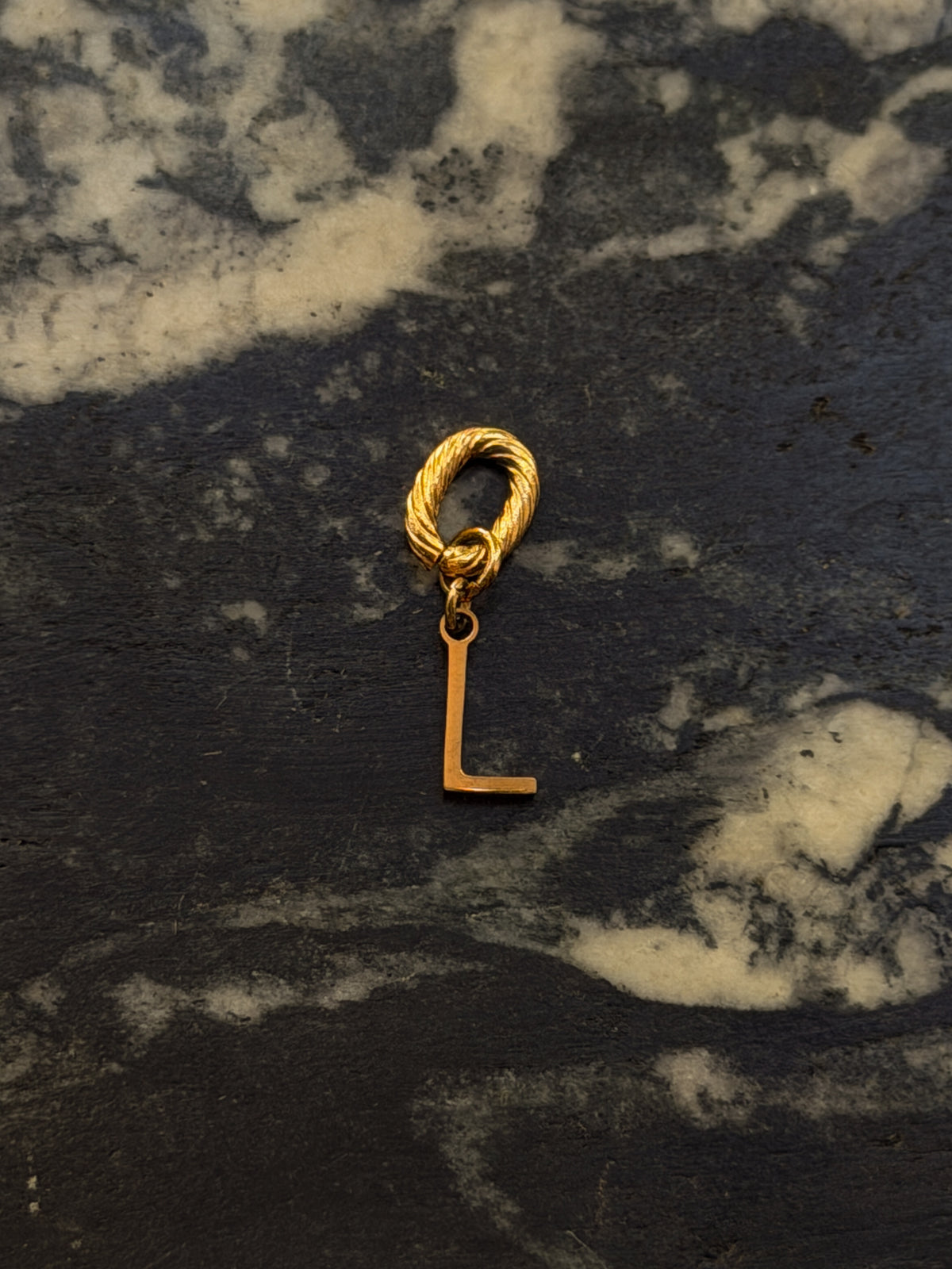 Bitty Letter Charm