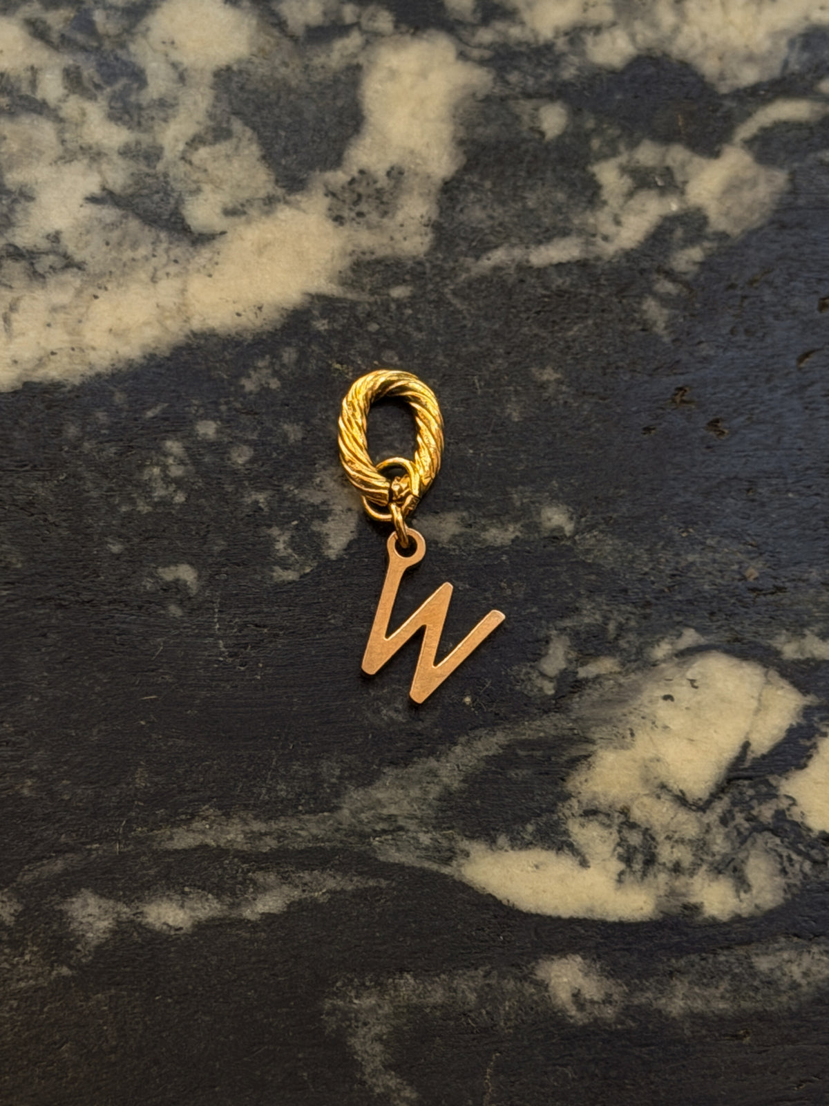 Bitty Letter Charm