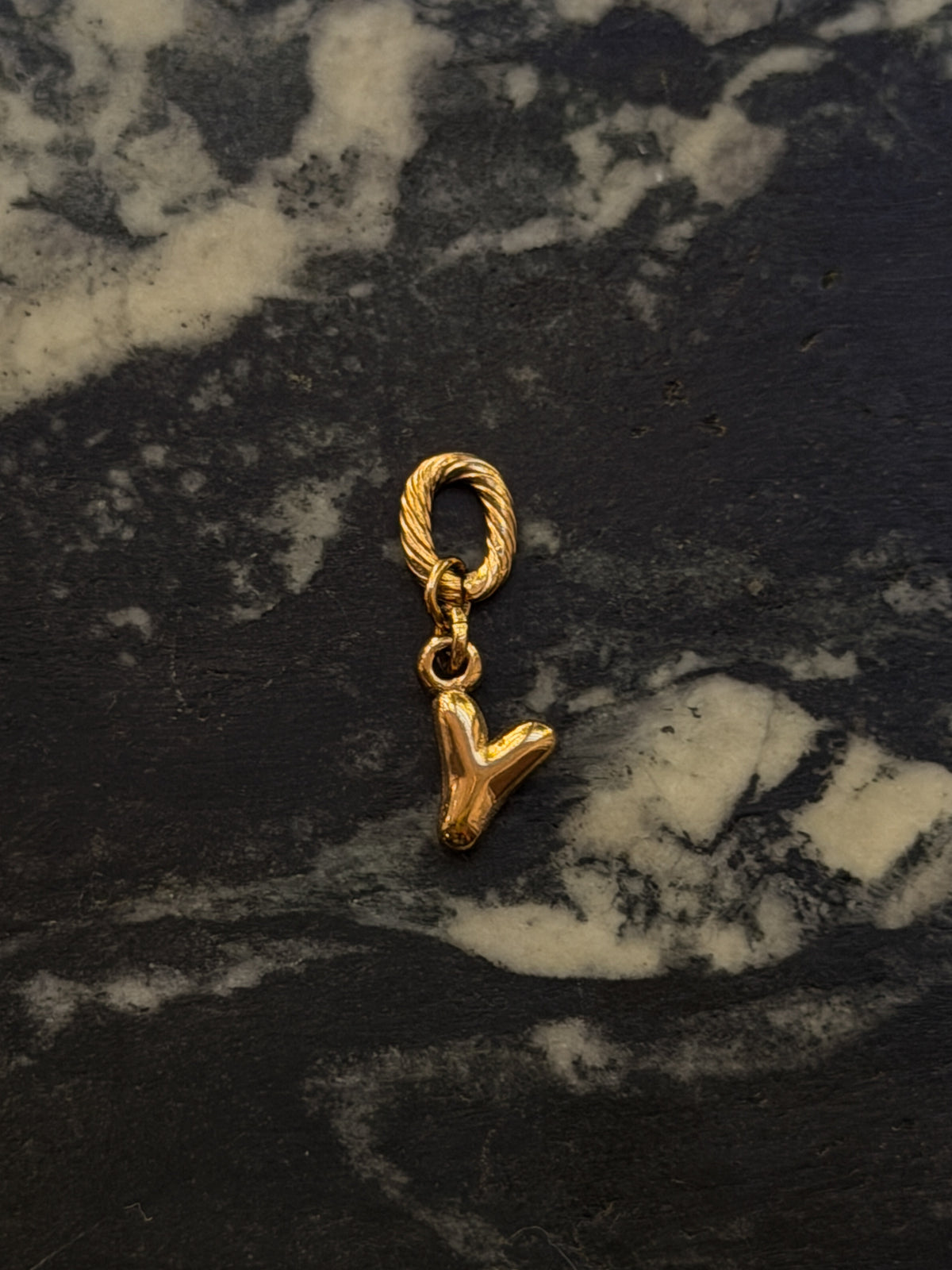 Bubble Letter Charm