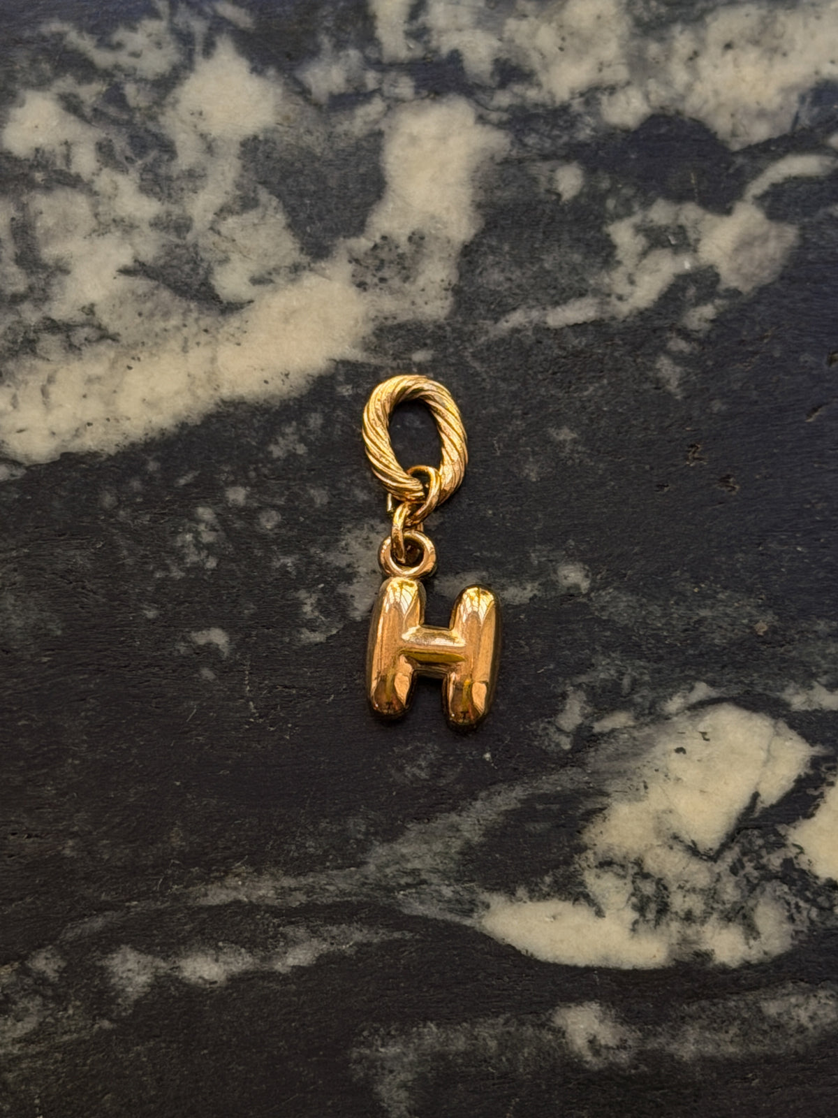 Bubble Letter Charm