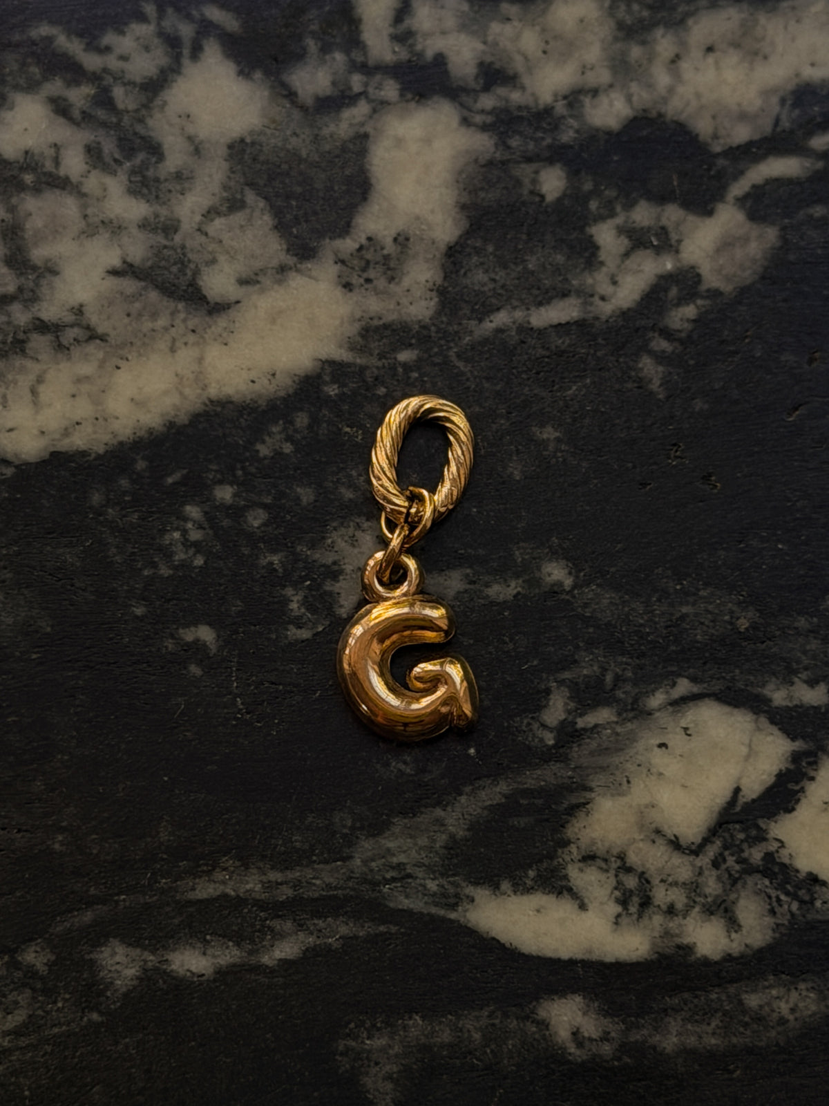 Bubble Letter Charm