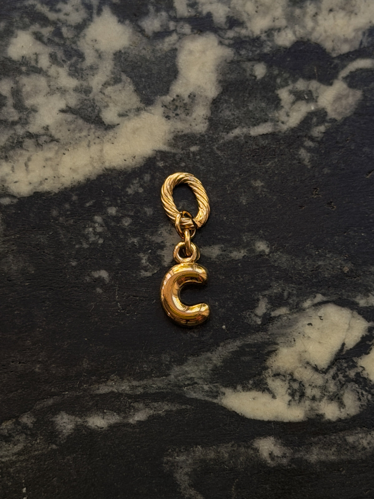Bubble Letter Charm