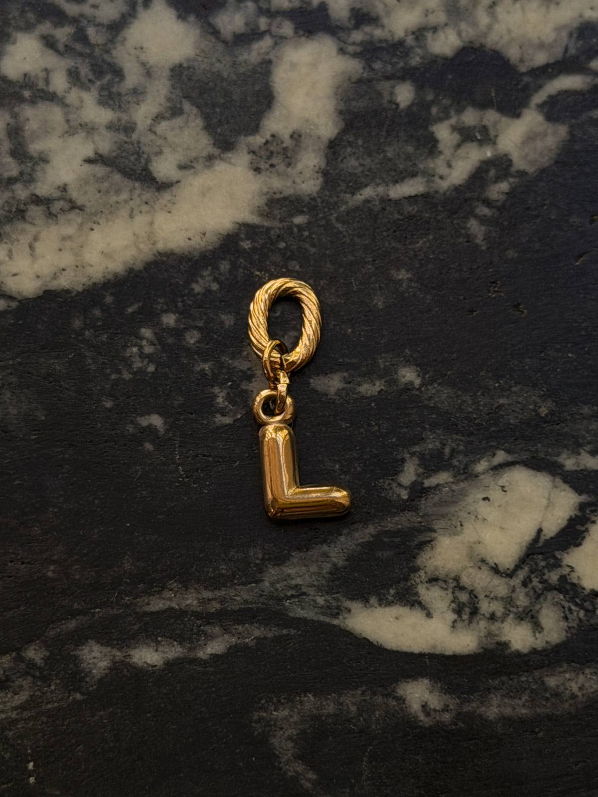 Bubble Letter Charm