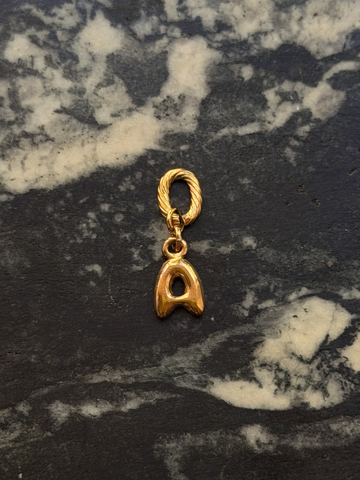Bubble Letter Charm