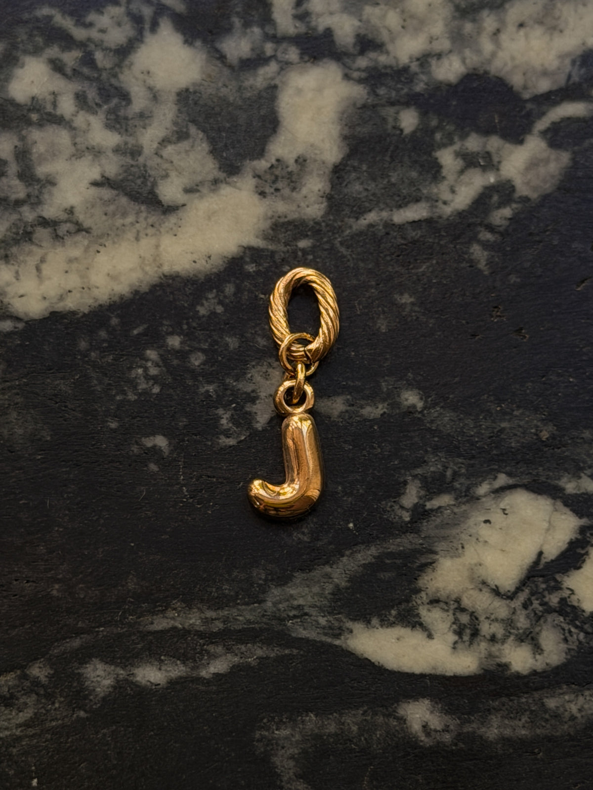Bubble Letter Charm