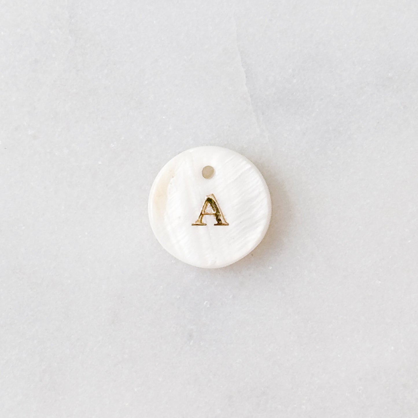 Additional Shell Initial (Pendant Only)