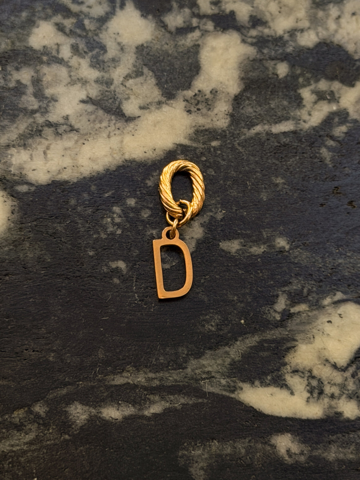 Bitty Letter Charm