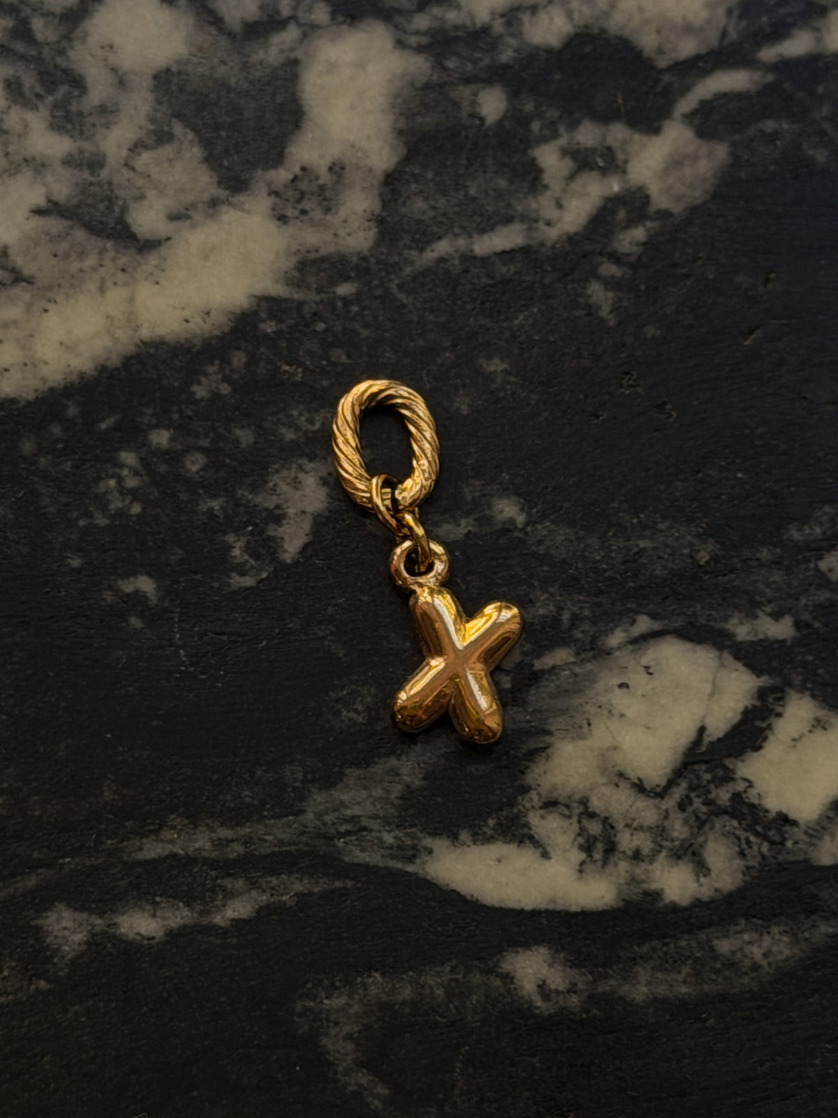 Bubble Letter Charm