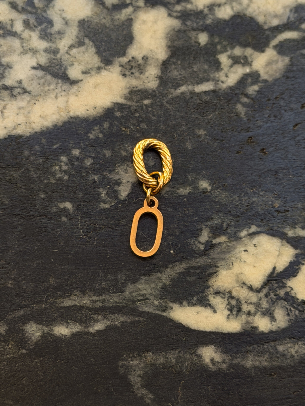 Bitty Letter Charm