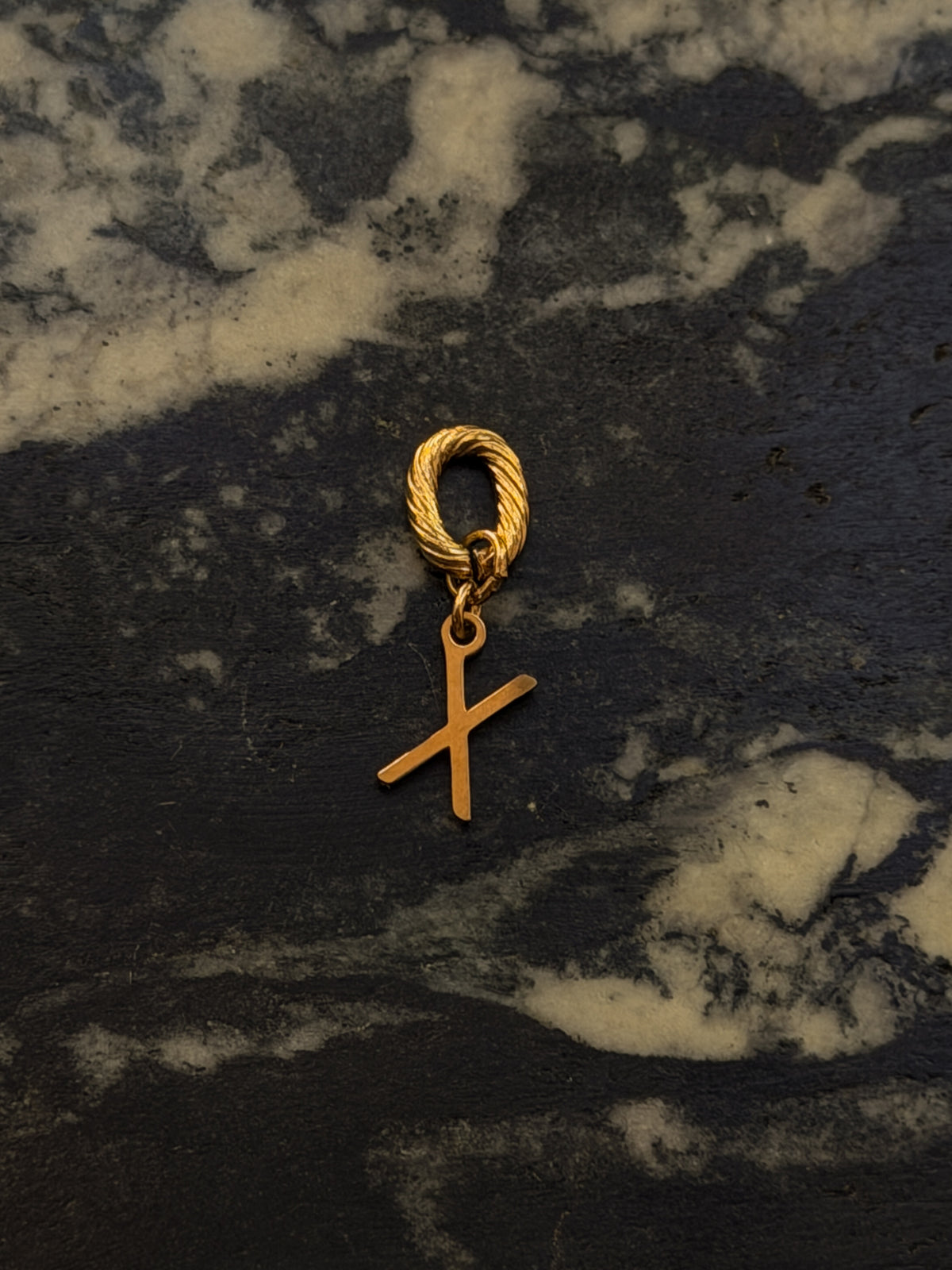 Bitty Letter Charm