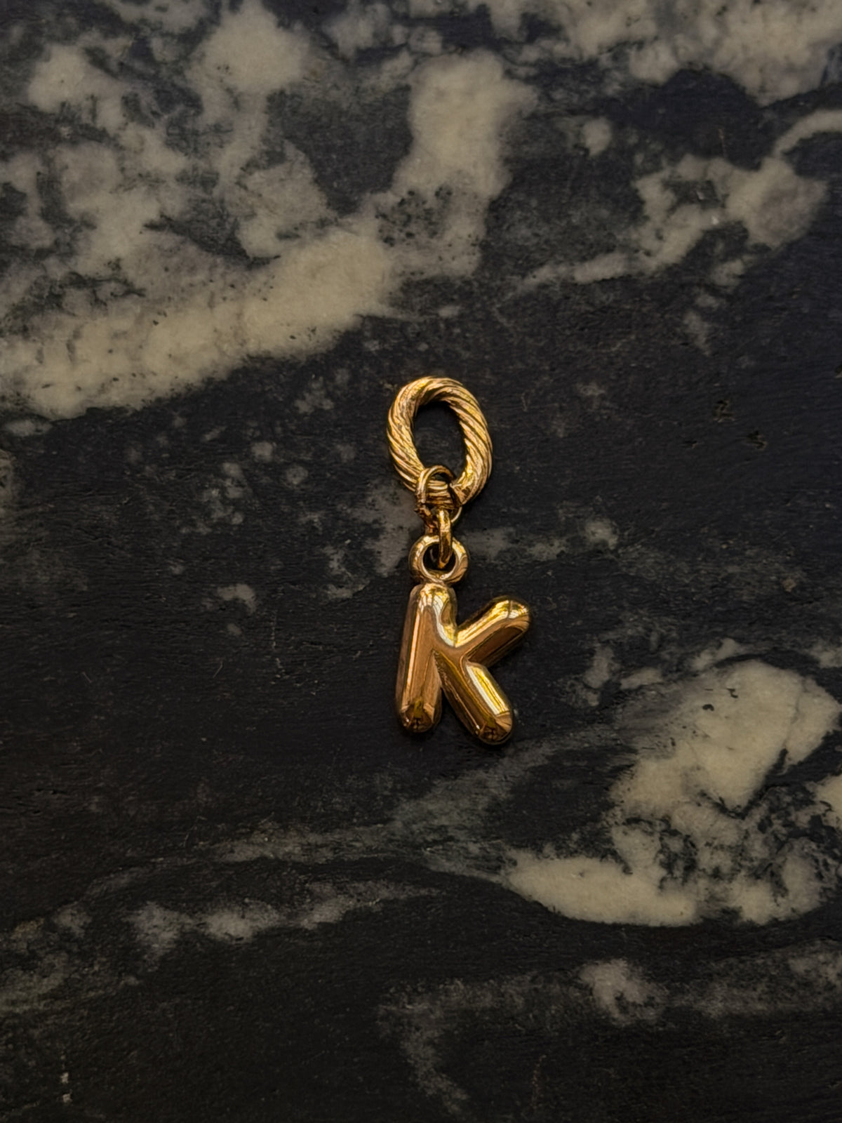 Bubble Letter Charm