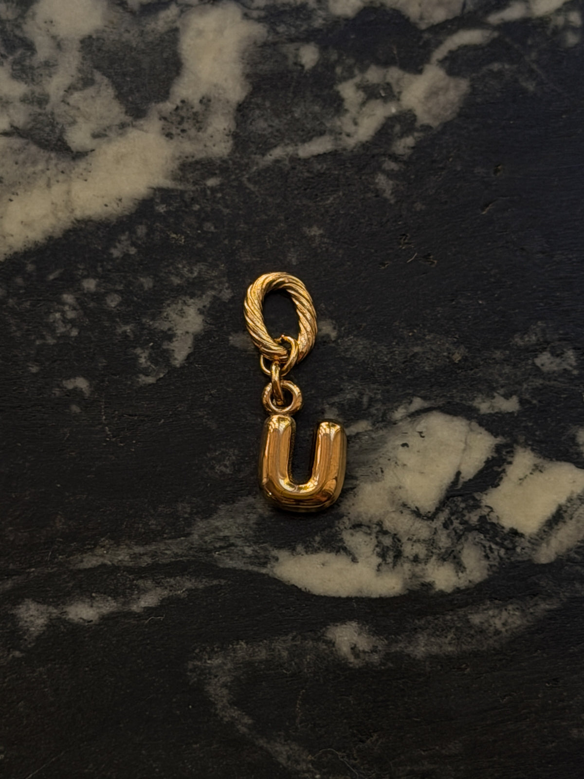 Bubble Letter Charm
