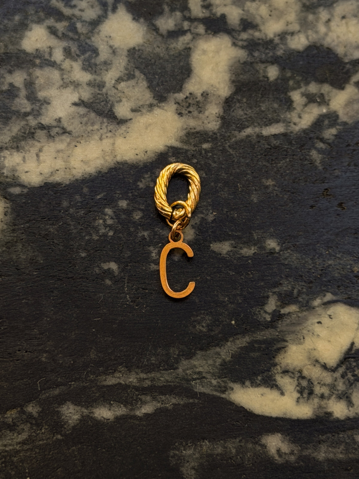 Bitty Letter Charm