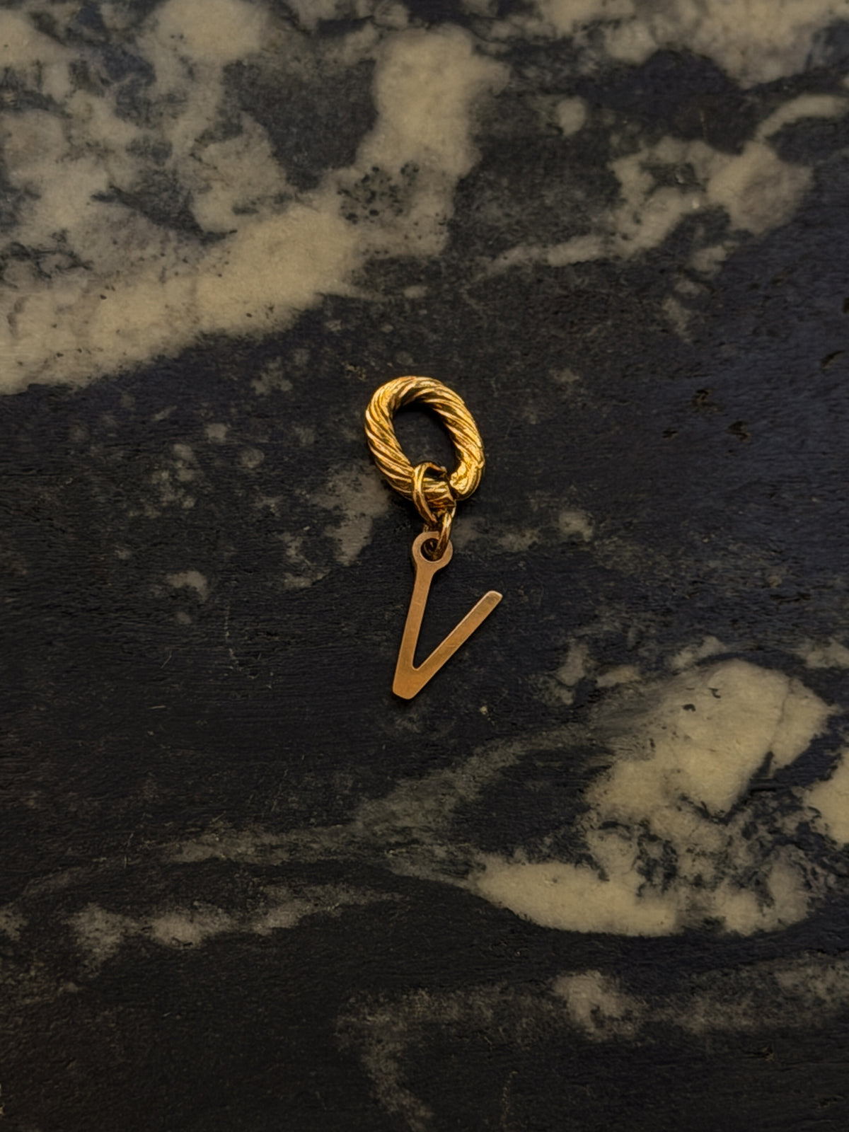 Bitty Letter Charm