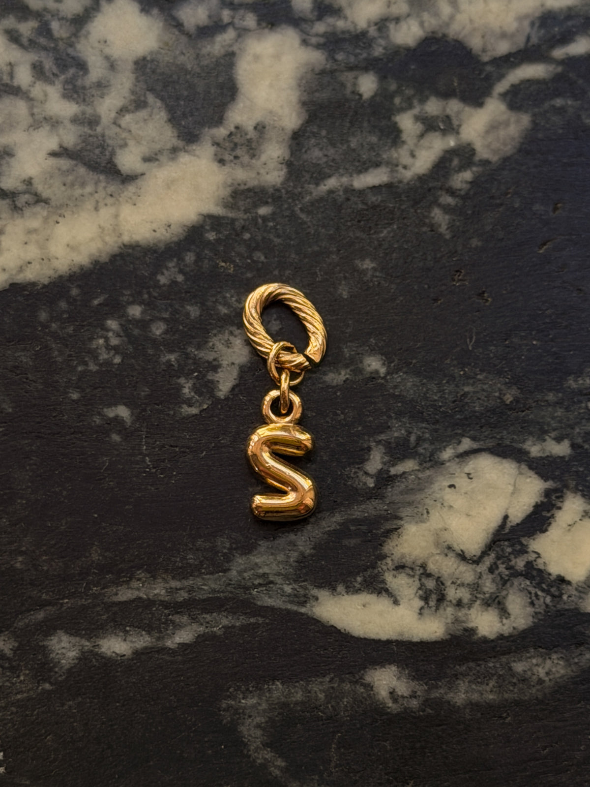 Bubble Letter Charm