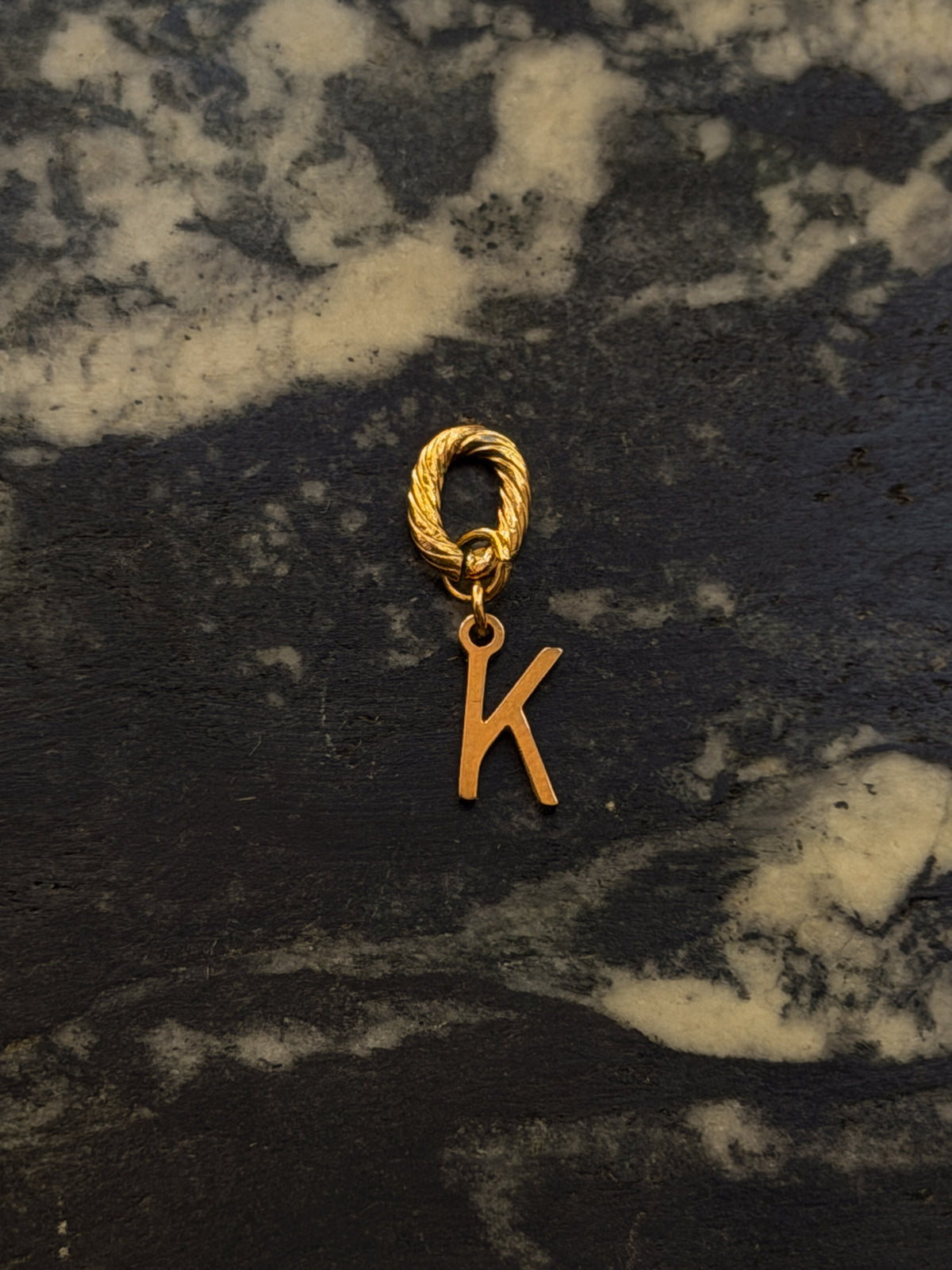 Bitty Letter Charm