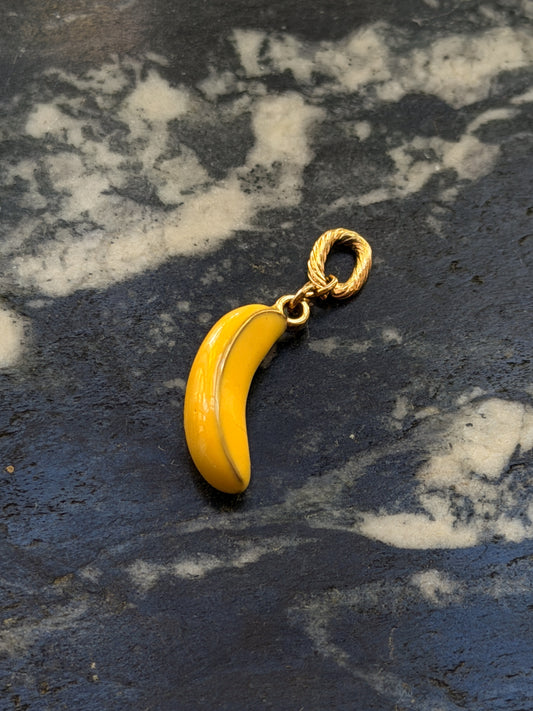 Yellow Banana Charm