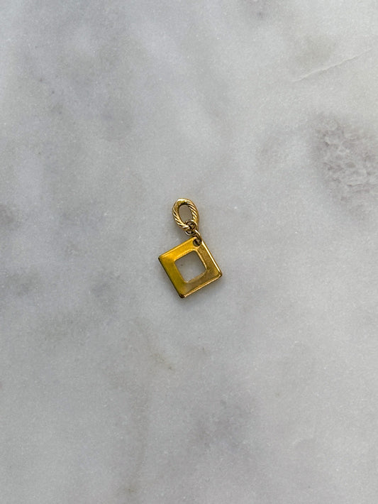 Square Cutout Charm