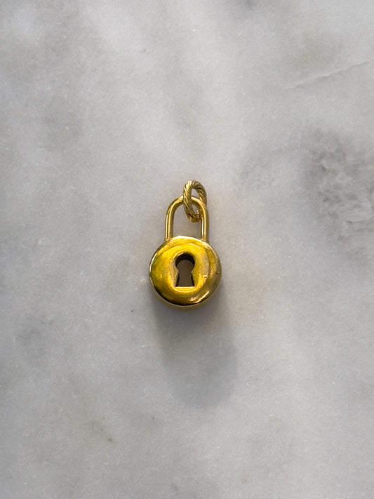 Chunky Padlock Charm