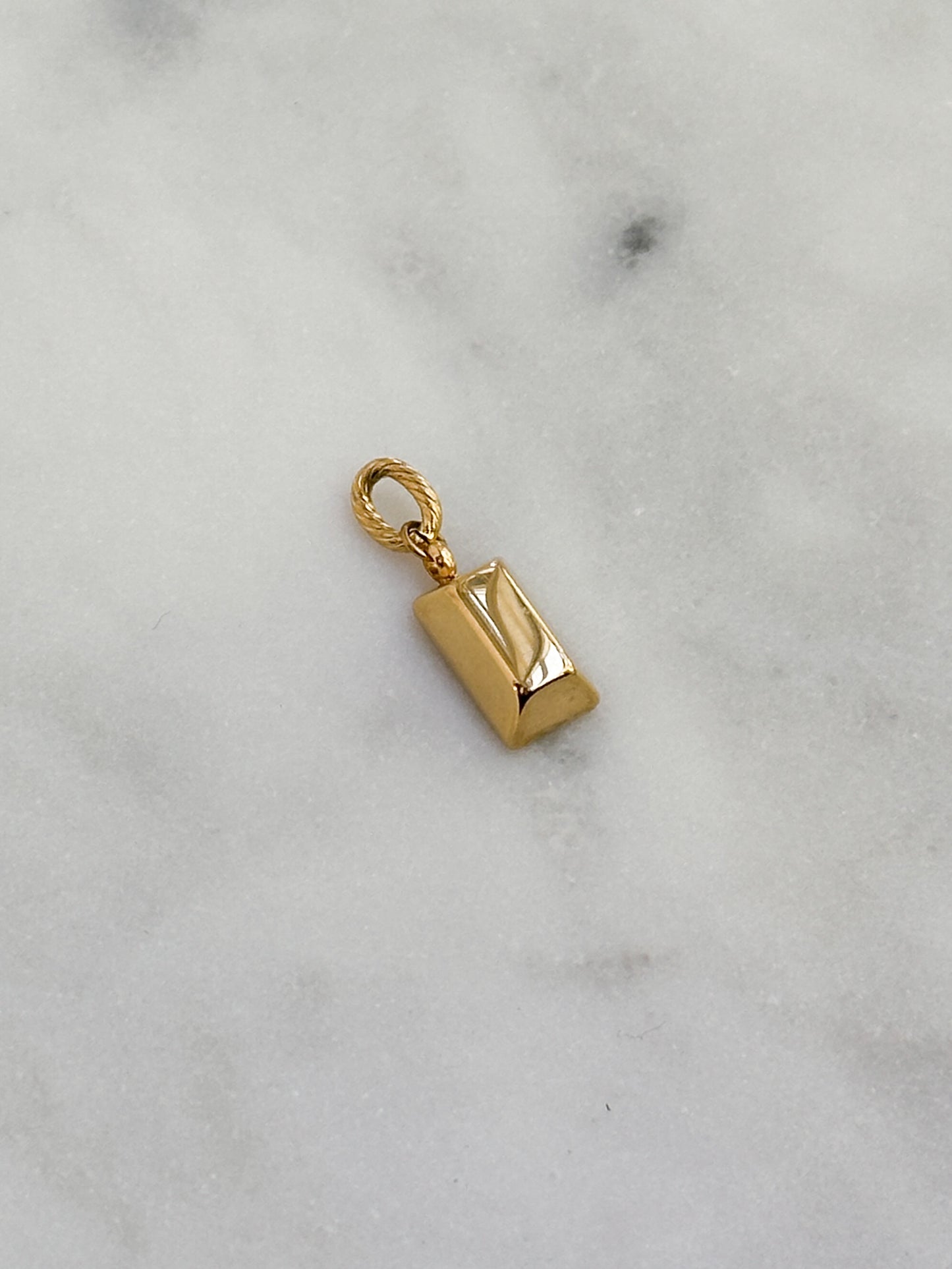 Gold Bar Charm