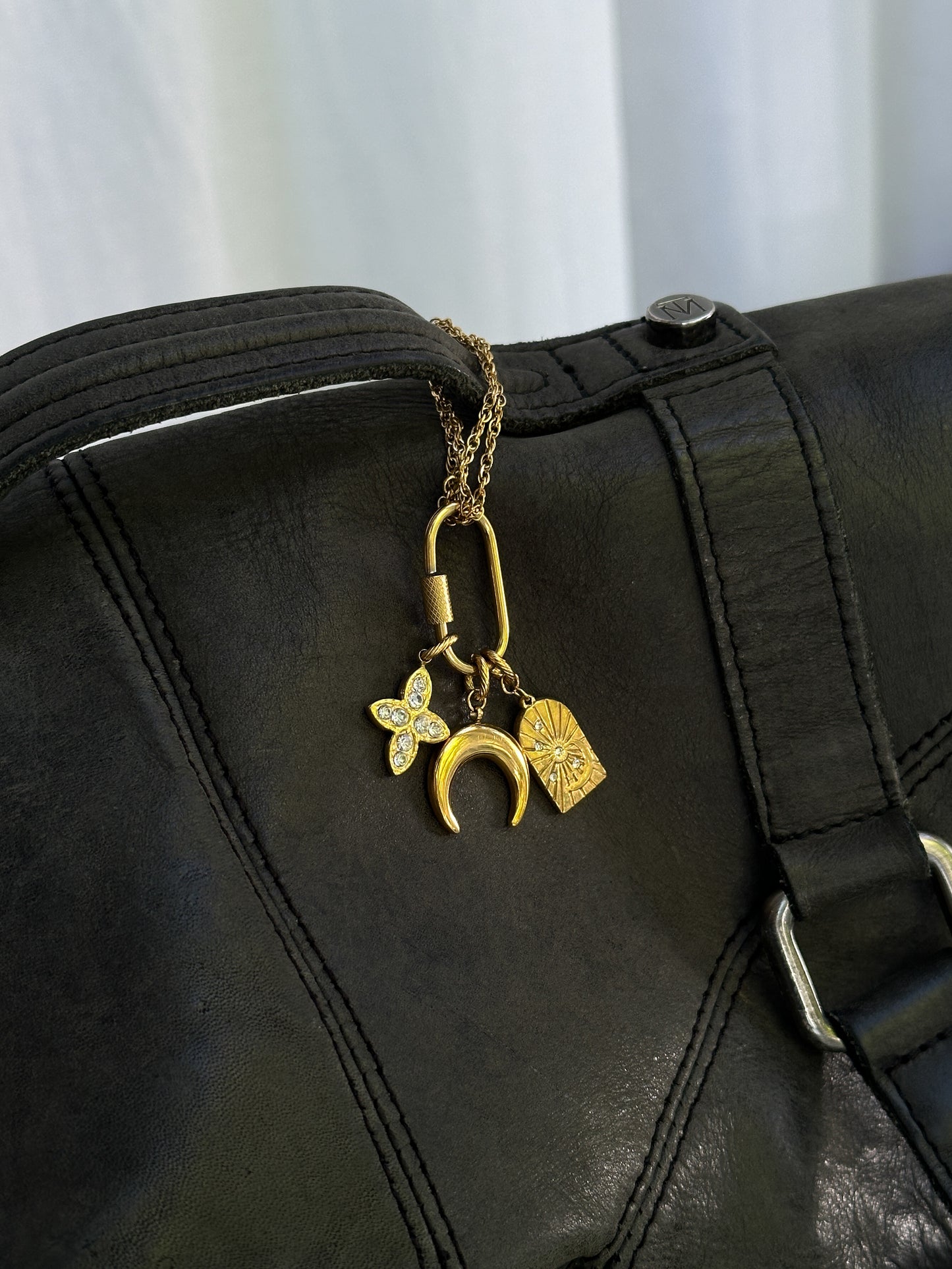 Charm Keeper Carabiner Bag Charm Pendant