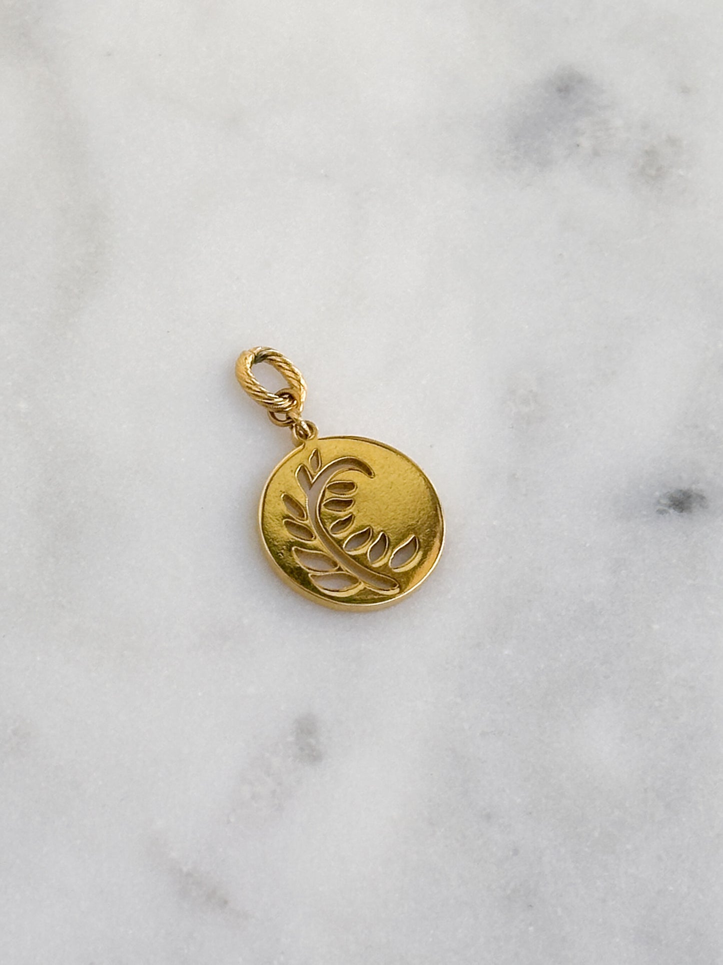 Circular Frond Charm