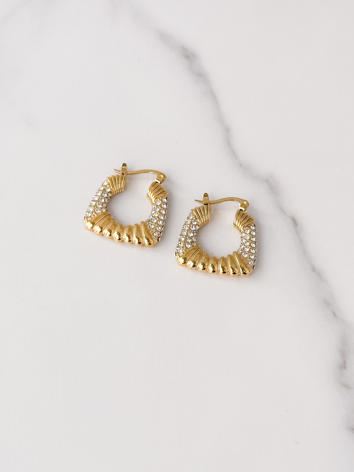 Wright Pave Earrings