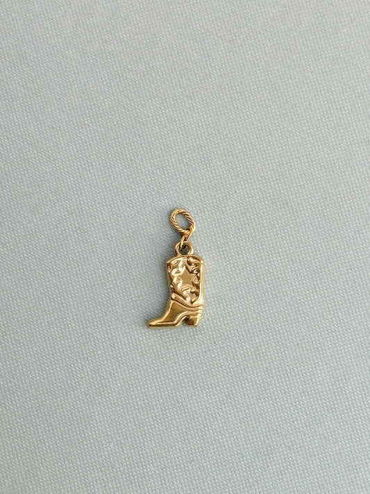 Cowgirl Boot Charm