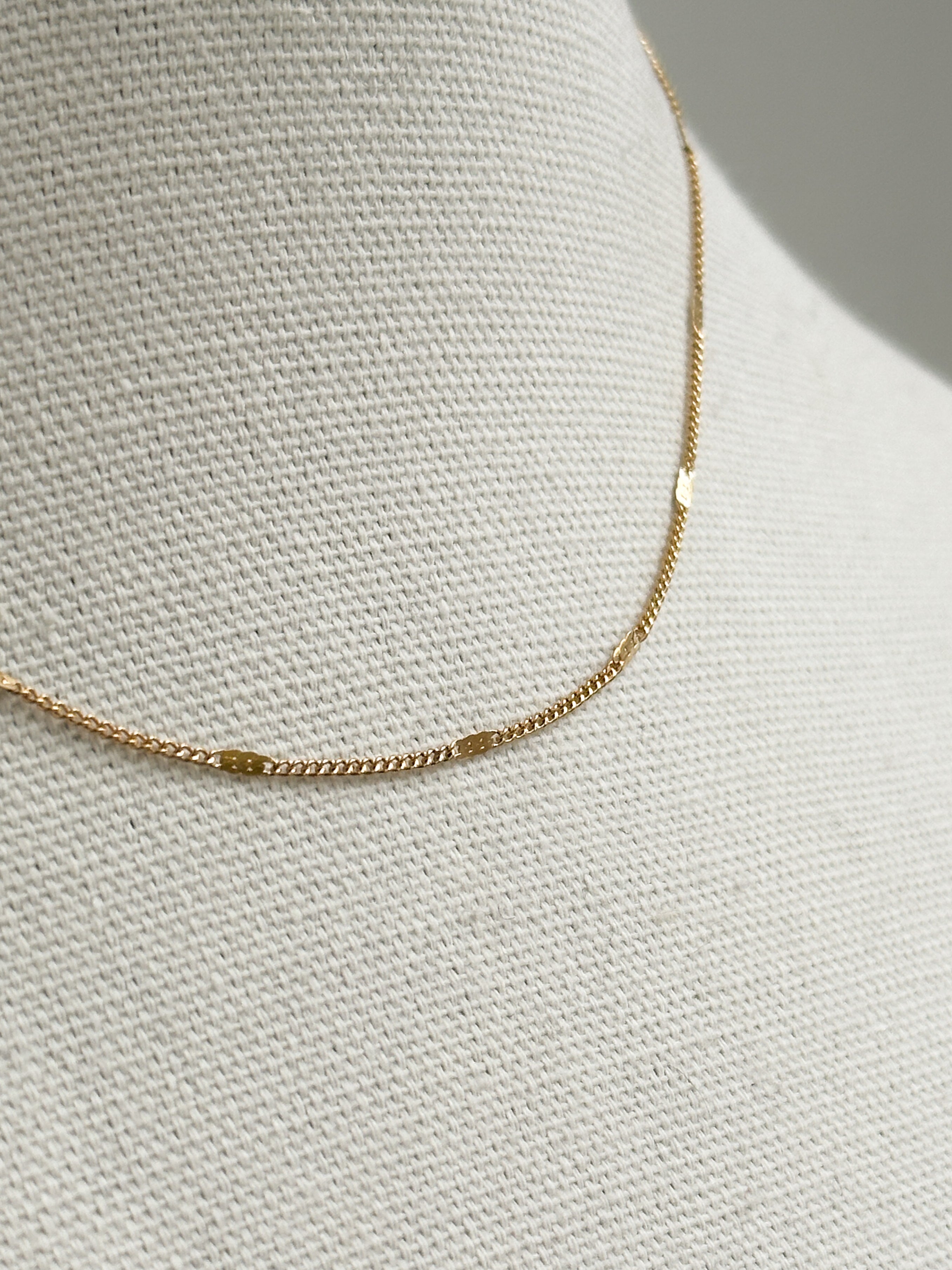 Dapped Dapped Curb Chain – Link & Spark